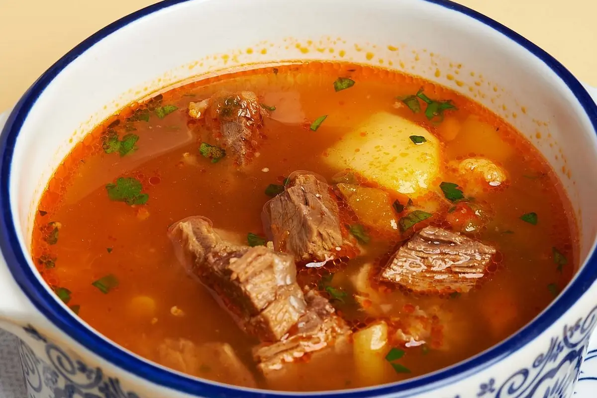 Ciorbă țărănească de porc